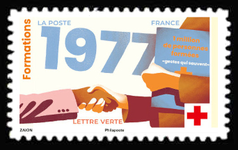  Croix-Rouge française, 160 ans <br>1977 - formations