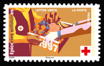  Croix-Rouge française, 160 ans <br>1997 - épiceries solidaires