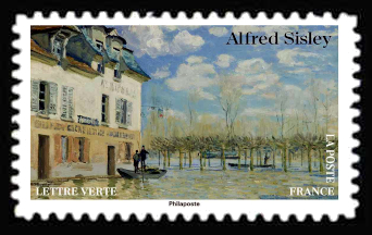  150 ans de l’impressionnisme avec le Musée d'Orsay <br>Alfred Sisley, La Barque pendant inondation, Port-Marly, 1876