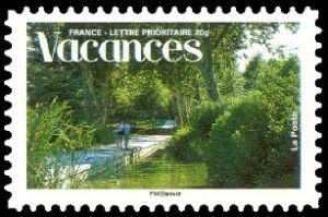 timbre N° 169 / 4190, Vacances