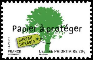 timbre N° 183 / 4205, Papier à protéger