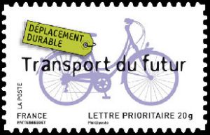 timbre N° 184 / 4206, Transport du futur