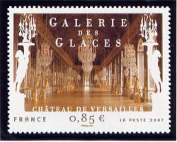 timbre N° 206 / 4119, Galerie des glaces du Château de Versailles