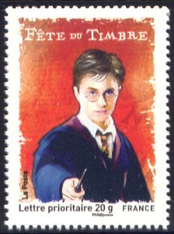 timbre N° 114, Harry Potter ( fête du timbres)