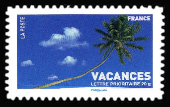 timbre N° 125, Carnet vacances