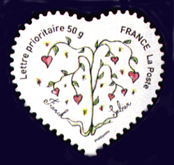 timbre N° 149, Coeur 2008