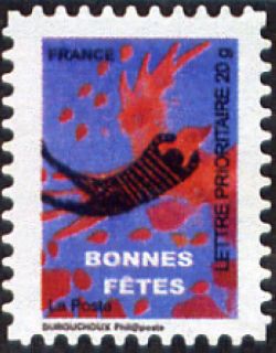 timbre N° 240 / 4309, Bonnes fêtes