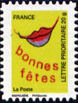 timbre N° 242 / 4311, Bonnes fêtes