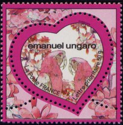 timbre N° 266, Coeur 2009 Emanuel Ungaro