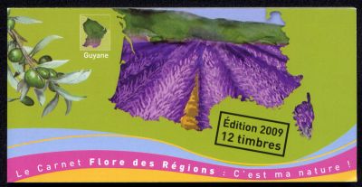 timbre N° C303, Flore des régions