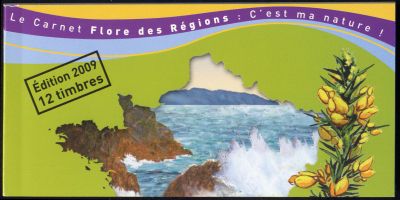 timbre N° C291, Flore des régions