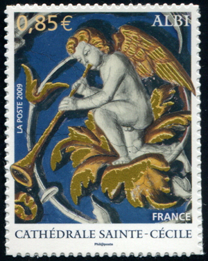 timbre N° 267, Cathédrale Sainte-Cecile (Albi)