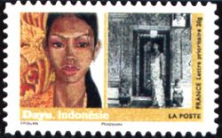 timbre N° 275, Femme du monde