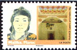 timbre N° 279, Femme du monde