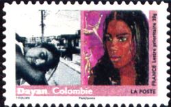 timbre N° 280, Femme du monde