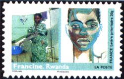 timbre N° 281, Femme du monde