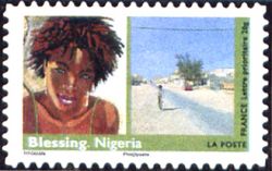 timbre N° 282, Femme du monde