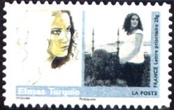 timbre N° 284, Femme du monde