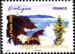 timbre N° 297, Flore des régions