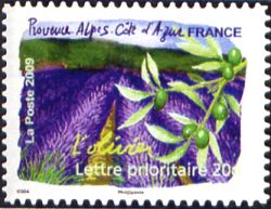 timbre N° 303, Flore des régions
