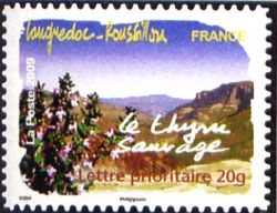 timbre N° 305, Flore des régions