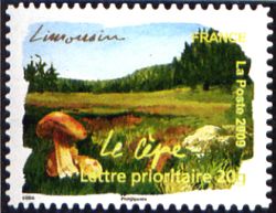 timbre N° 307, Flore des régions