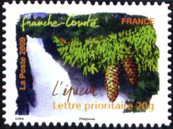 timbre N° 310, Flore des régions