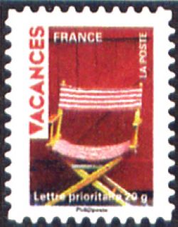 timbre N° 316, Timbre pour vacances
