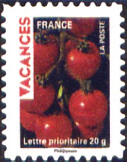  Timbre pour vacances <br>Tomates