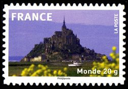 timbre N° 334, La France en timbre