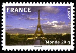 timbre N° 335, La France en timbre