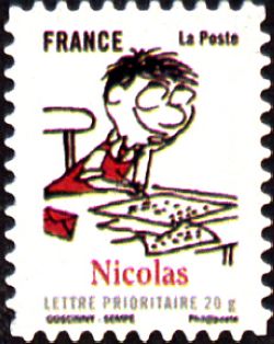 timbre N° 360, Sourire avec le petit Nicolas - Nicolas