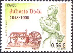 timbre N° 371, Juliette Dodu (1848-1909)