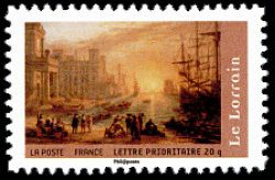 timbre N° 151, Scéne de la vie œuvres de peintres célèbres