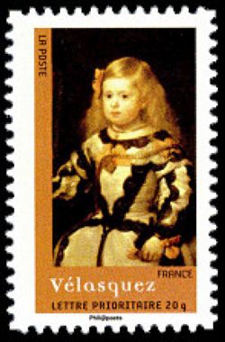 timbre N° 159, Scéne de la vie œuvres de peintres célèbres