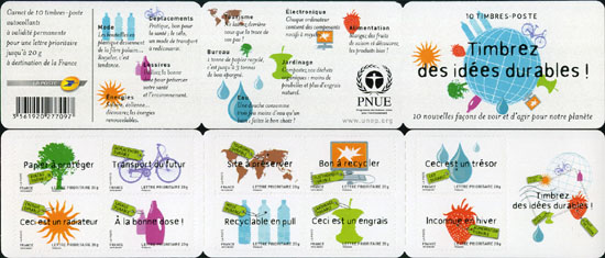 timbre N° BC183 / BC4205, Développement durable