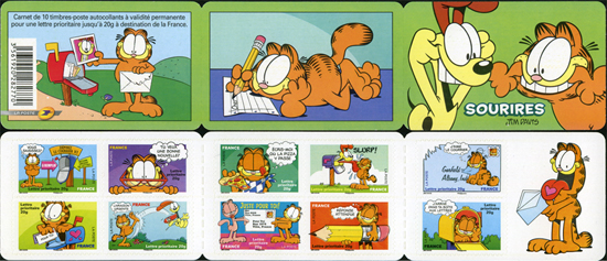  Carnet «Sourires avec Garfield» 