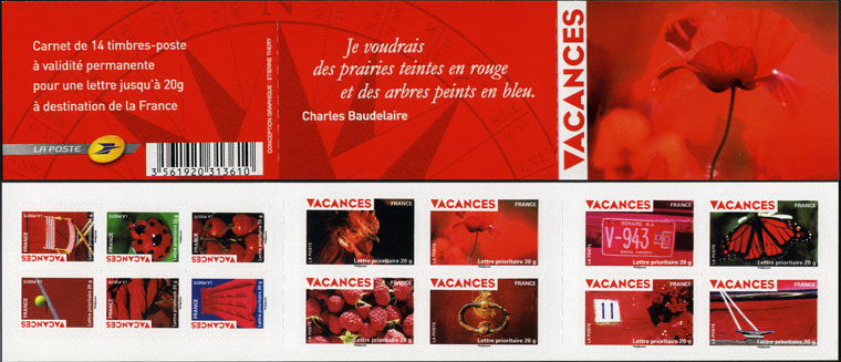 timbre N° BC315, Timbre pour vacances