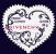 timbre N° 103, Coeur 2007 Givenchy