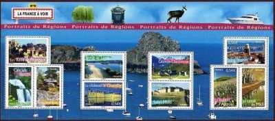 timbre N° 105, La France à vivre