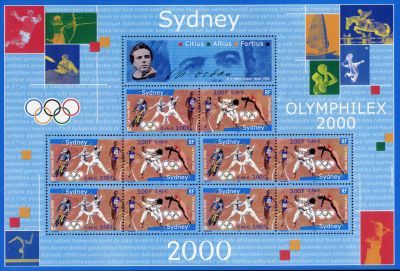 timbre N° 31A, Jeux olympiques de Sydney (Australie)