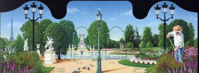timbre N° 70, Jardin de France