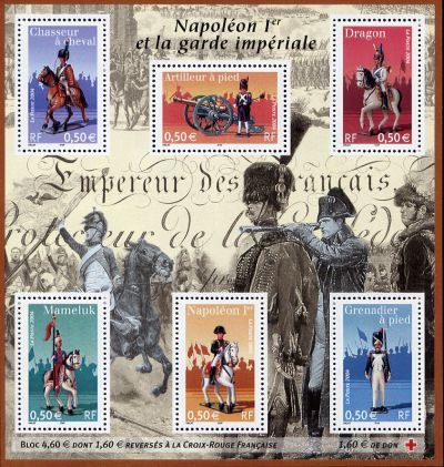 timbre N° 72, Personnages célèbres : Napoléon 1er