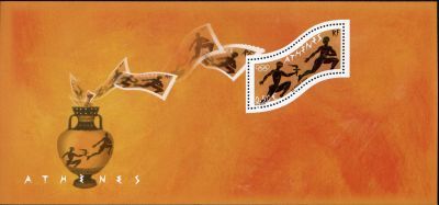 timbre N° 74, Jeux olympiques d'été à Athènes (Grèce)