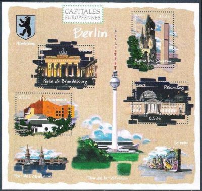 timbre N° 88, Capitales européennes : Berlin