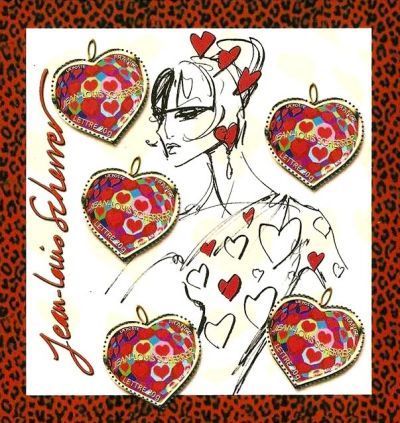 timbre N° 93, Saint Valentin Coeur 2006