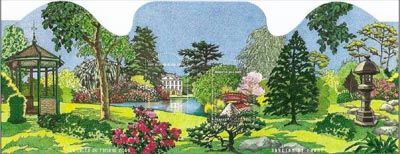 timbre Bloc feuillet N° 95, Jardins de France