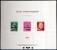 timbre Non référencé, Depuis 1923 la Poste fait imprimer des épreuves de luxe pour chaque timbre émis. Ces épreuves officielles sont réservées aux hauts fonctionnaires et titulaires des hautes charges de l'état