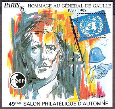  Hommage au général De Gaulle, PARIS 95 