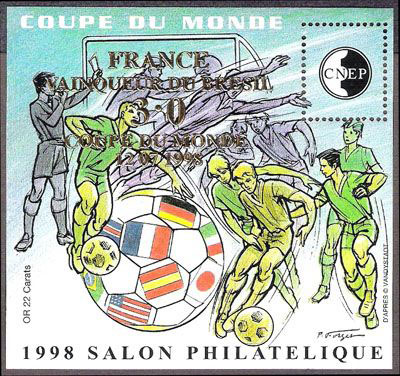  Salon philatélique de Lyon, COUPE DU MONDE 